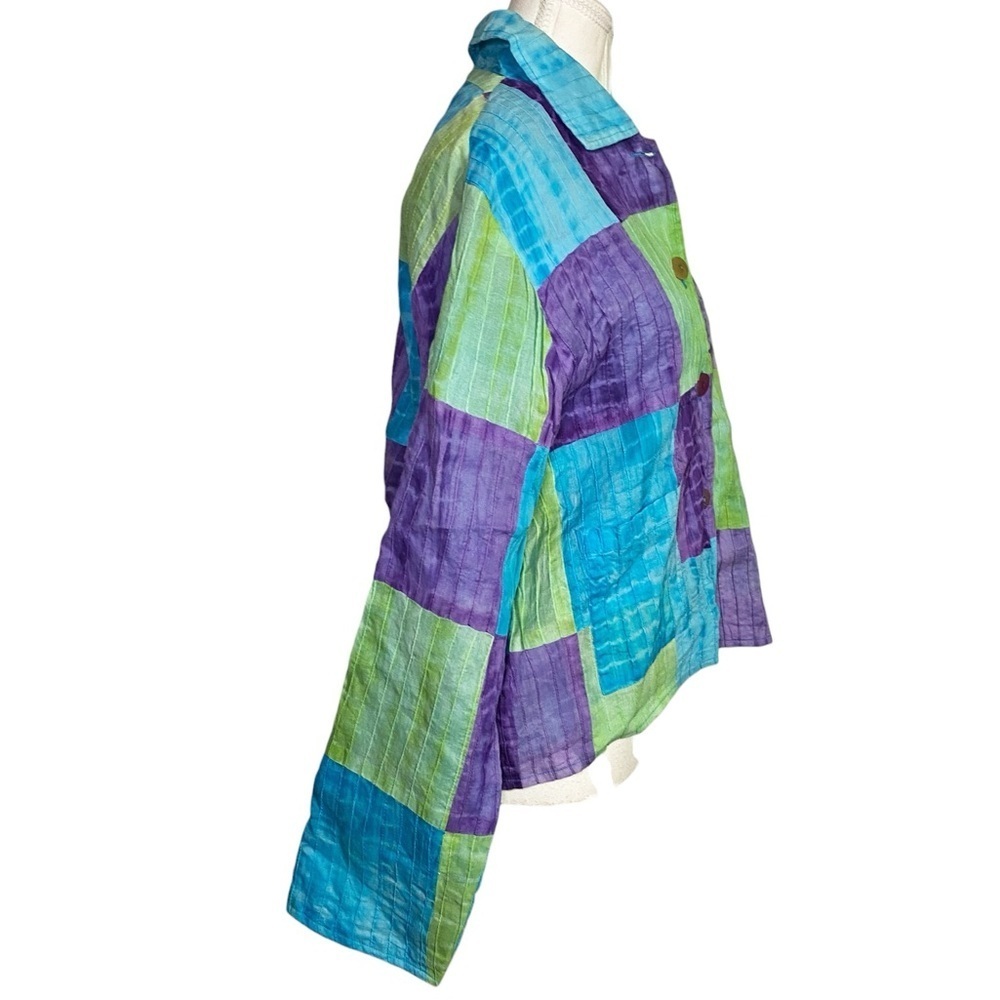 Parsley & Sage Multicolor Patchwork Jacket - Picture 3 of 15